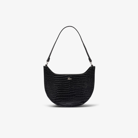 Petit sac lune Chantaco en cuir embossé
