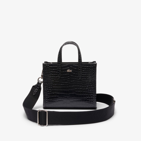 Mini sac à main Chantaco en cuir embossé