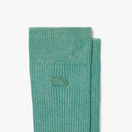 Lot de 3 chaussettes coton côtelé