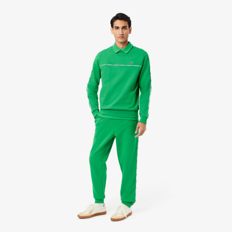 Pantalon de survêtement liserés griffés