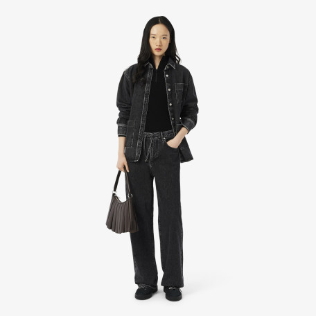 Jean wide fit en denim