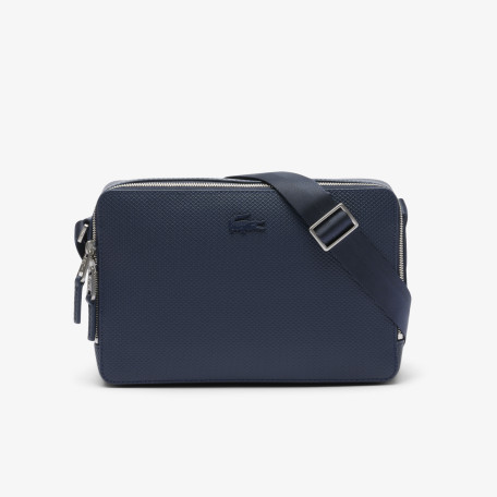 Sac reporter Chantaco en cuir piqué