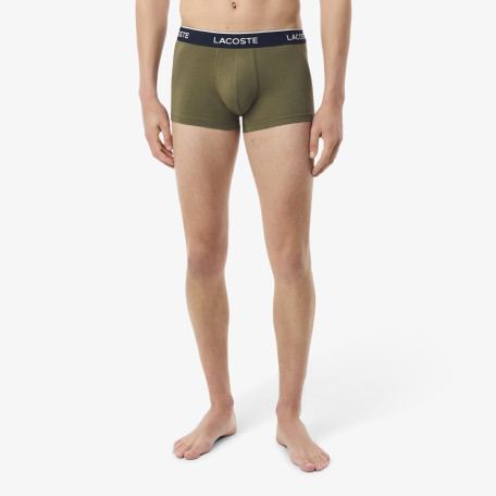 Lot de 3 boxers courts coton stretch