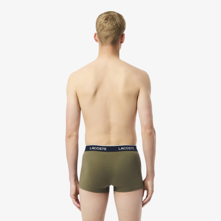Lot de 3 boxers courts coton stretch