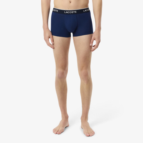 Lot de 3 boxers courts coton stretch