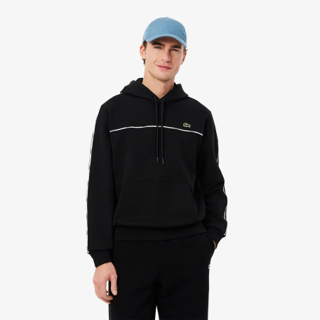 Sweatshirt classic fit bandes siglées