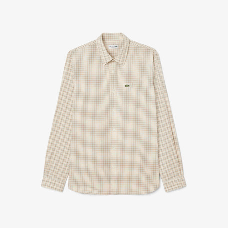 Chemise regular fit flanelle à carreaux