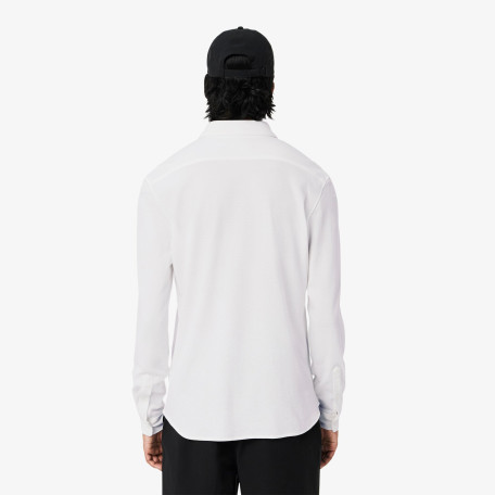 Chemise slim fit Piqué de coton