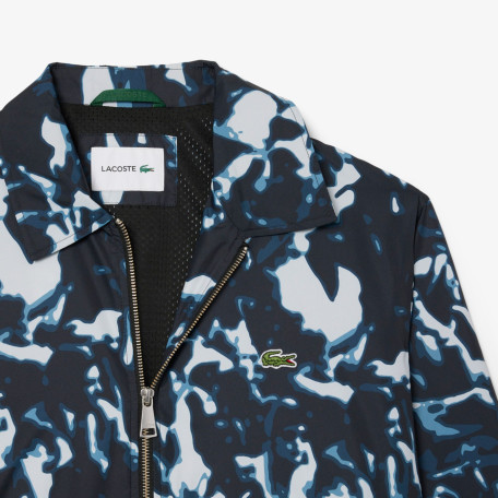 Veste coupe-vent déperlante motif imprimé