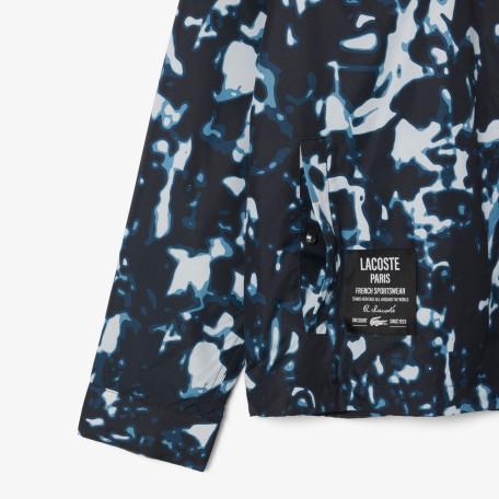 Veste coupe-vent déperlante motif imprimé