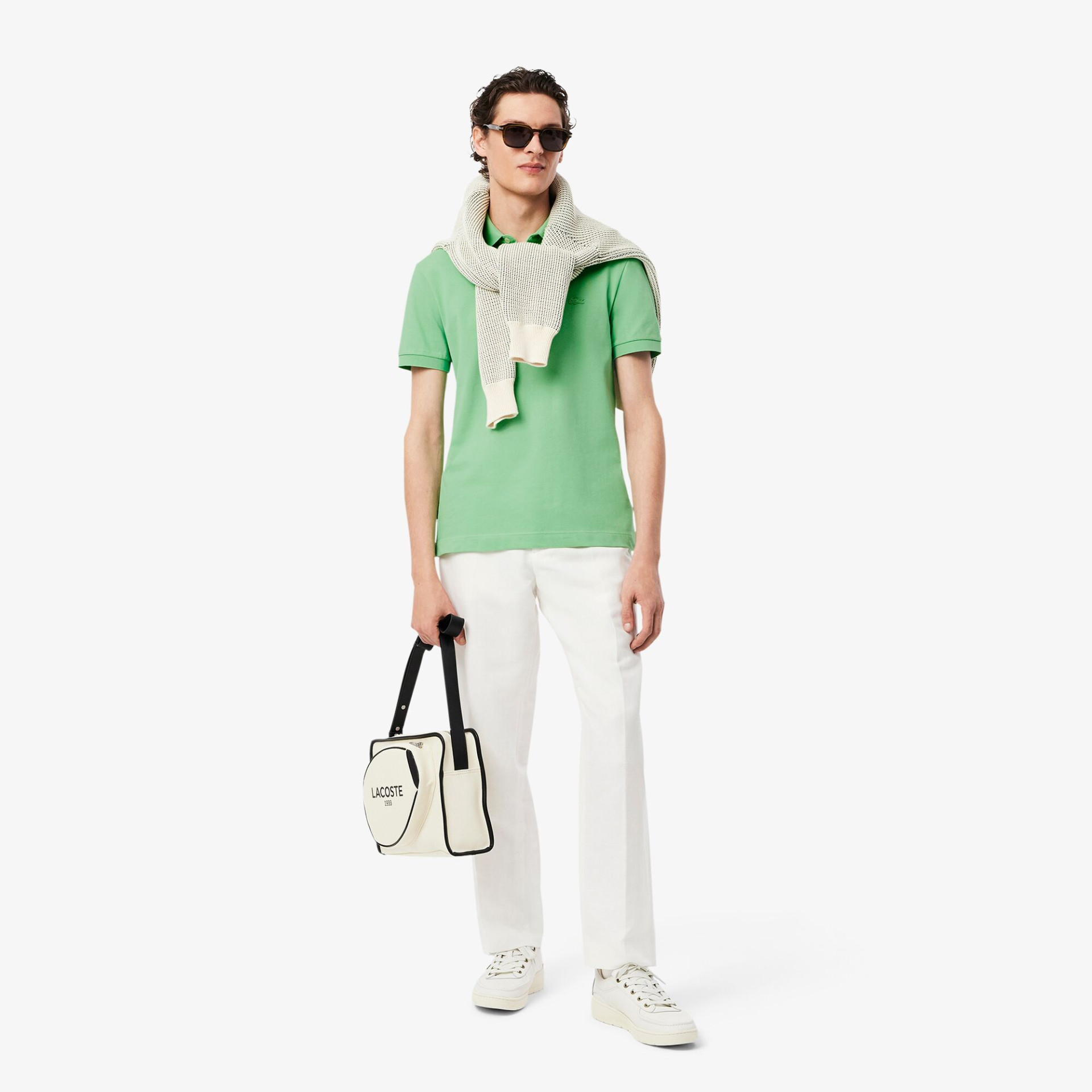 Polo Paris regular fit en Piqué stretch