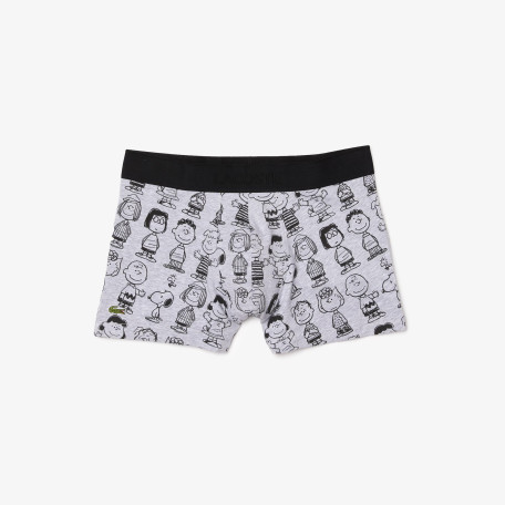 Boxer court Lacoste x Peanuts en coton biologique imprimé