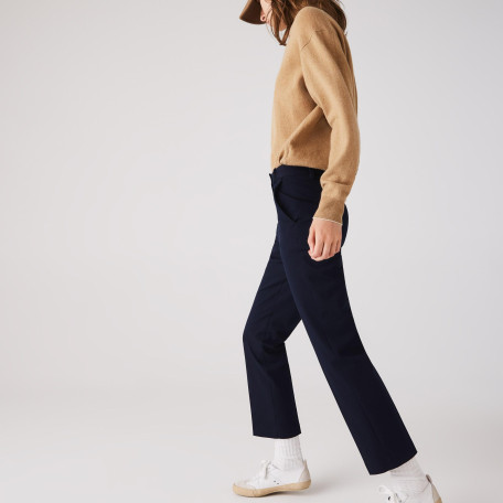 Pantalon chino slim fit en coton stretch