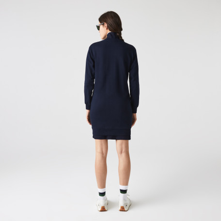 Robe femme loose fit Lacoste en molleton de coton