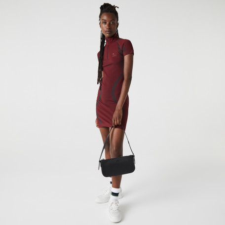 Sac baguette femme Chantaco avec bandoulière portée long et épaule