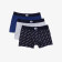 Lot de 3 boxers courts en coton stretch