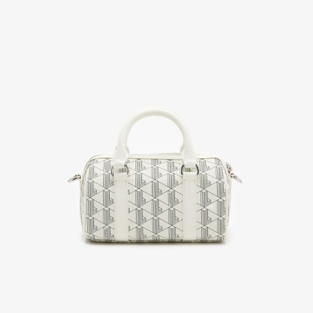 Petit sac à main femme Lacoste avec imprimé monogramme