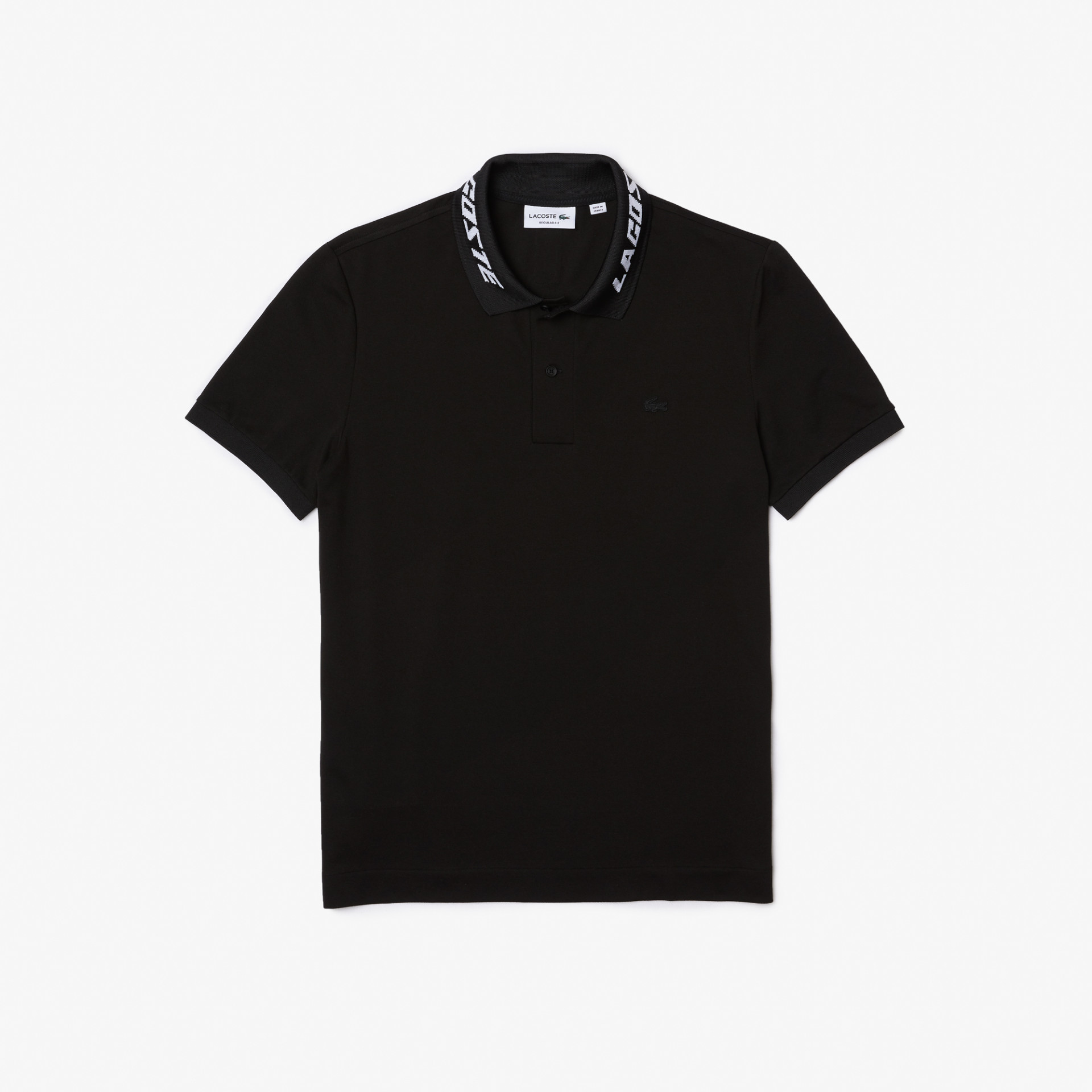 Polo homme slim fit en piqué stretch avec marquage Lacoste