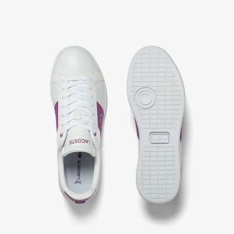 Sneakers Carnaby Pro femme Lacoste en cuir color-block