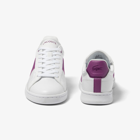 Sneakers Carnaby Pro femme Lacoste en cuir color-block