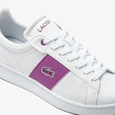 Sneakers Carnaby Pro femme Lacoste en cuir color-block