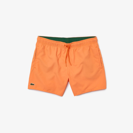 Short de cheap bain lacoste orange