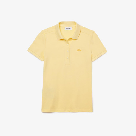 Polo Lacoste slim fit en piqué de coton stretch