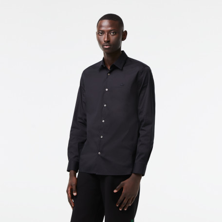 Chemise slim fit popeline stretch