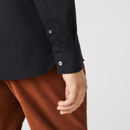 Chemise slim fit popeline stretch