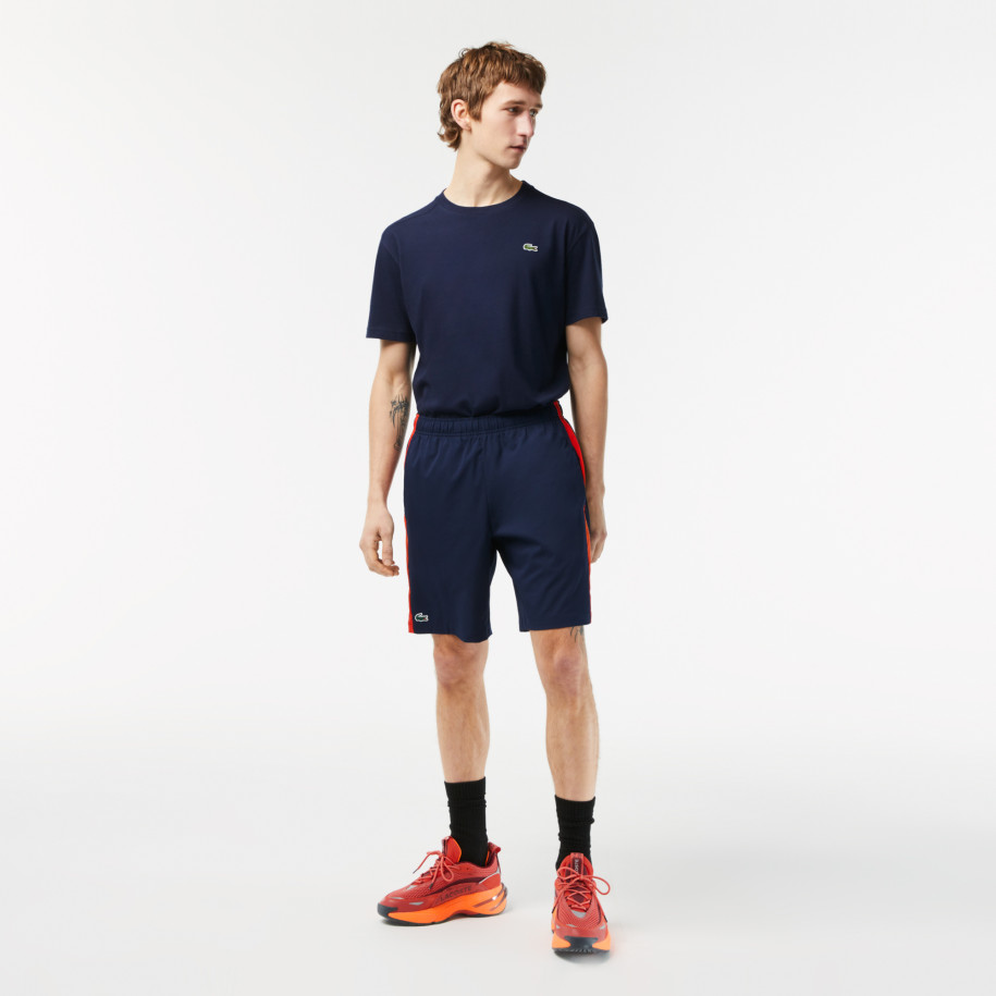 Short homme Lacoste Tennis en polyester recyclé