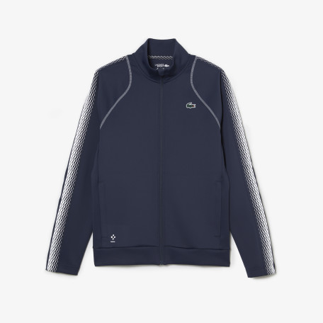 Sweatshirt zippé homme Lacoste Tennis x Daniil Medvedev