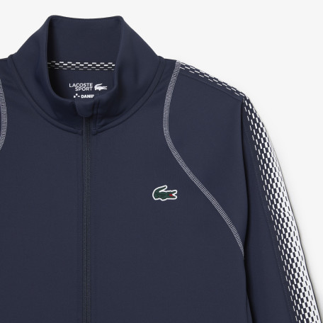 Sweatshirt zippé homme Lacoste Tennis x Daniil Medvedev