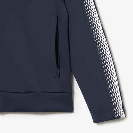 Sweatshirt zippé homme Lacoste Tennis x Daniil Medvedev