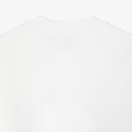 Sweatshirt imprimé homme Lacoste x Netflix en coton biologique