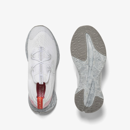 Sneakers Run Spin Eco femme Lacoste en textile