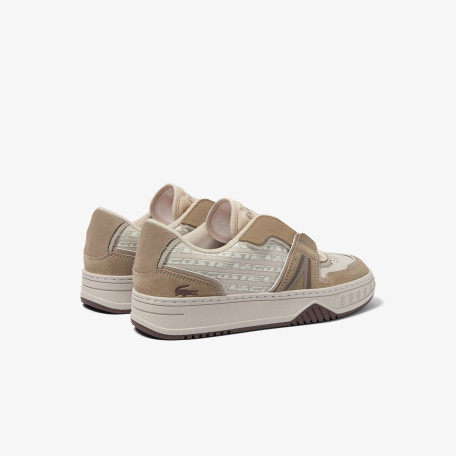 Sneakers L001 Crafted femme Lacoste en textile ton sur ton