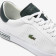 Sneakers Powercourt 2. homme Lacoste en cuir, détail au talon