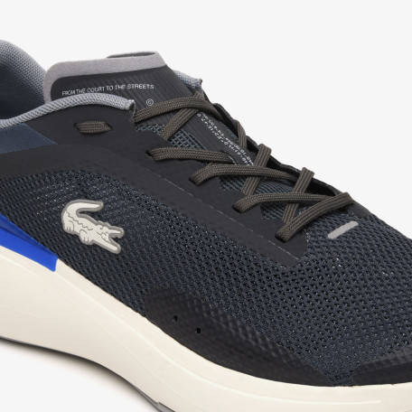 Sneakers Run Spin Evo homme Lacoste en mesh respirante