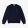 Sweatshirt homme Lacoste en molleton gratté de coton biologique