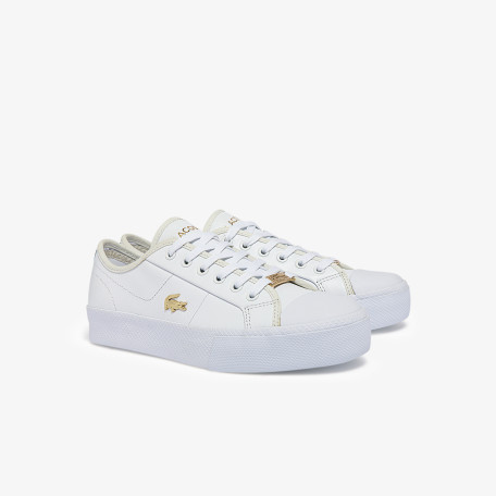 Sneakers Ziane Plus femme en cuir ton sur ton