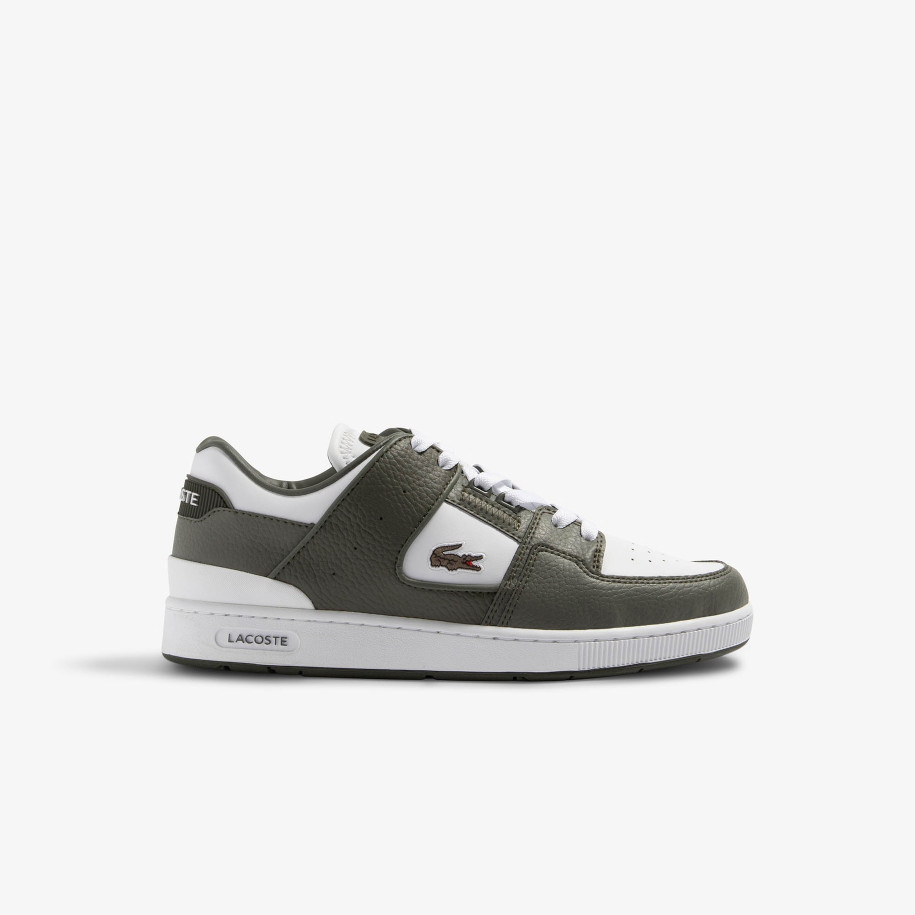 Sneakers Court Cage homme en cuir avec œillets