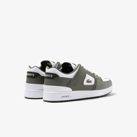 Sneakers Court Cage homme en cuir avec œillets