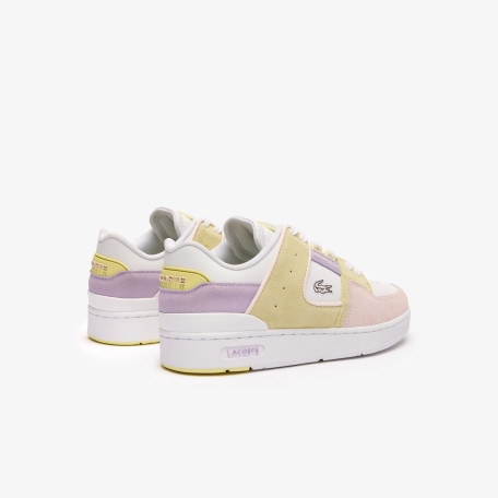 Sneakers Court Cage femme en cuir