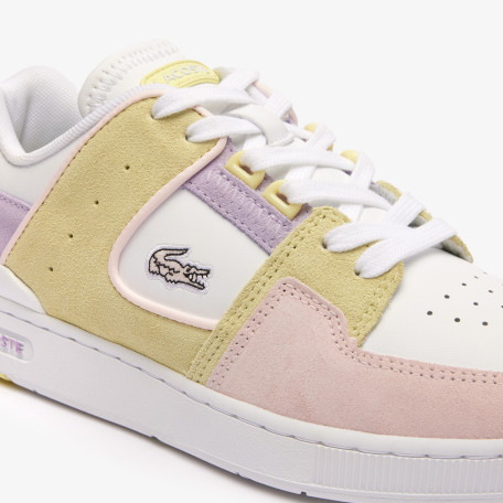 Sneakers Court Cage femme en cuir