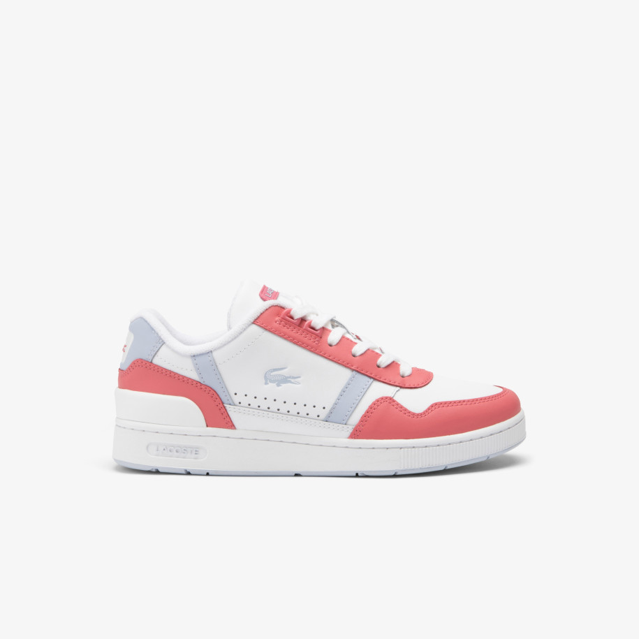 Sneakers T-Clip femme Lacoste en cuir