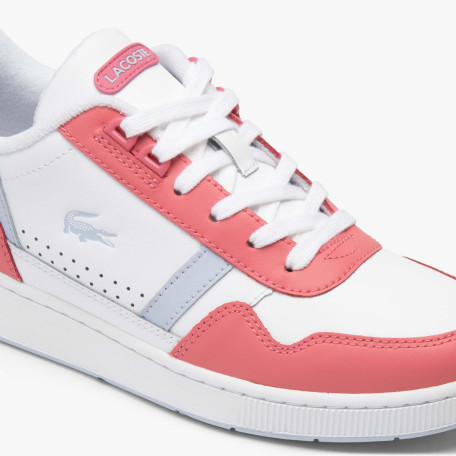 Sneakers T-Clip femme Lacoste en cuir