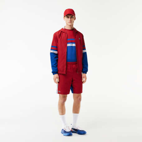 Short Tennis Sportsuit à bandes siglées