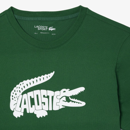 T-shirt Sport Ultra-Dry avec imprimé crocodile