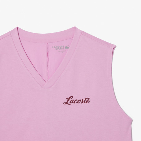 Crop top Sport Ultra-Dry avec imprimé Lacoste