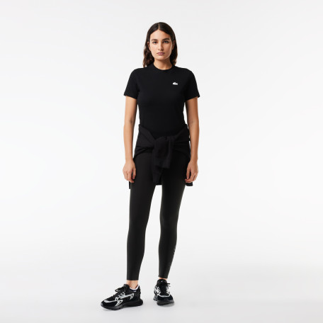 T-shirt femme Lacoste SPORT jersey technique de coton biologique ultra-dry